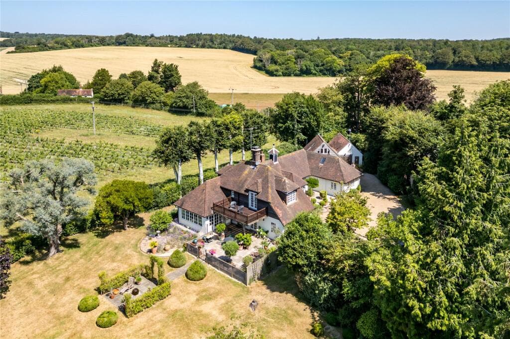5 bedroom detached house for sale in Madehurst Road, Madehurst, Arundel, West Sussex, BN18