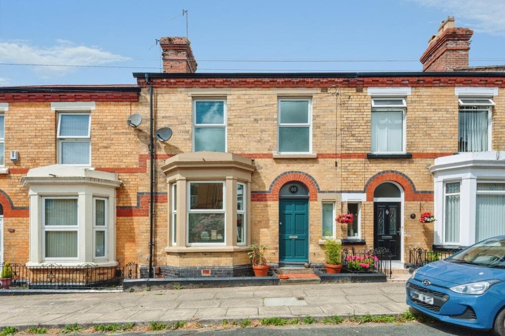 3 bedroom terraced house for sale in Burdett Street, Liverpool, Merseyside, L17