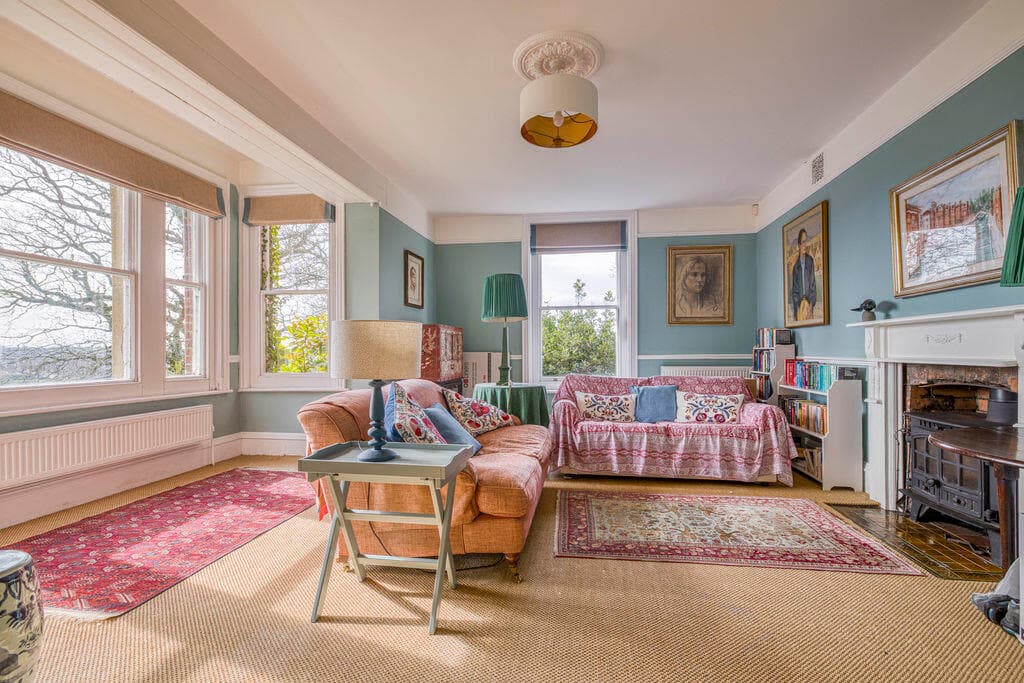 7 bedroom character property for sale in Substantial Victorian House in elevated location in Glastonbury, BA6