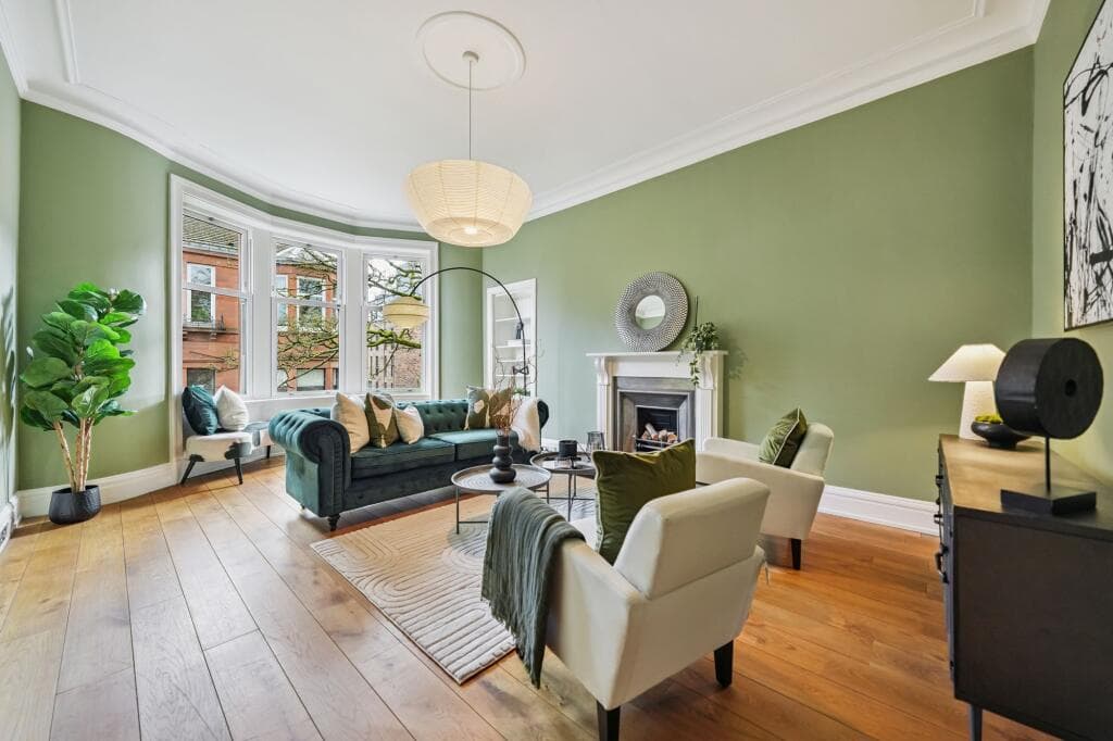 3 bedroom flat for sale in 28 Mansionhouse Road, Flat 2/2, Langside, Glasgow, G41 3DN, G41