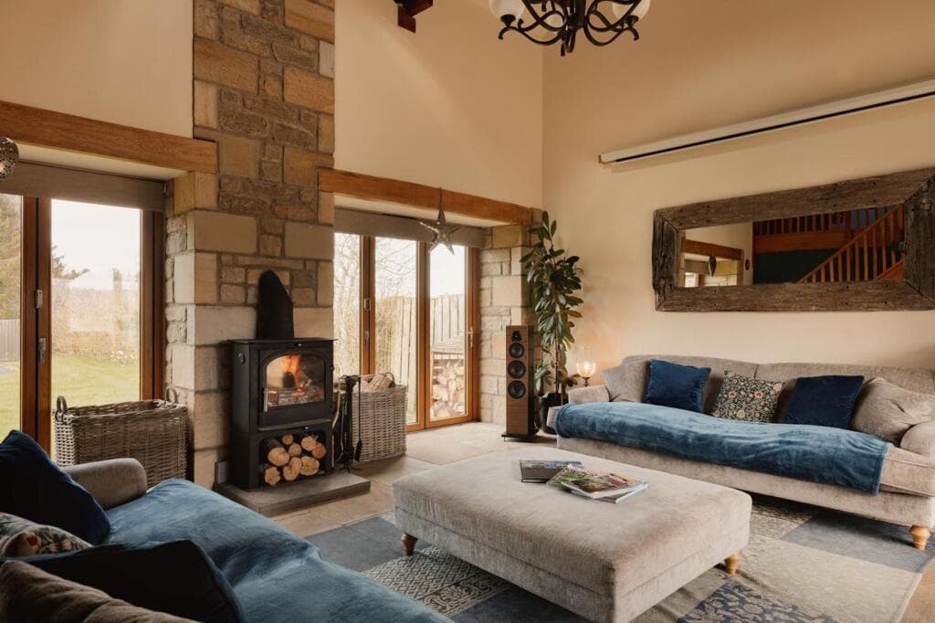 5 bedroom barn conversion for sale in The Barns, South High Moor Farm, Felton, Northumberland, NE65