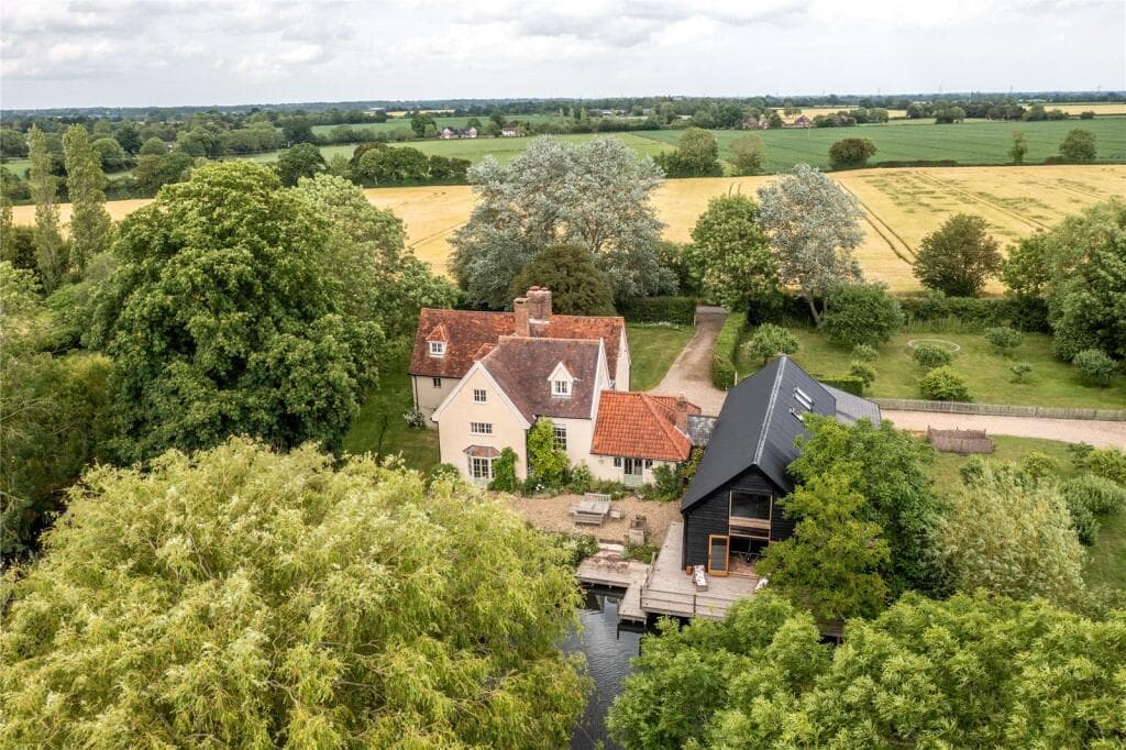 6 bedroom detached house for sale in Cotton, Stowmarket, Suffolk, IP14