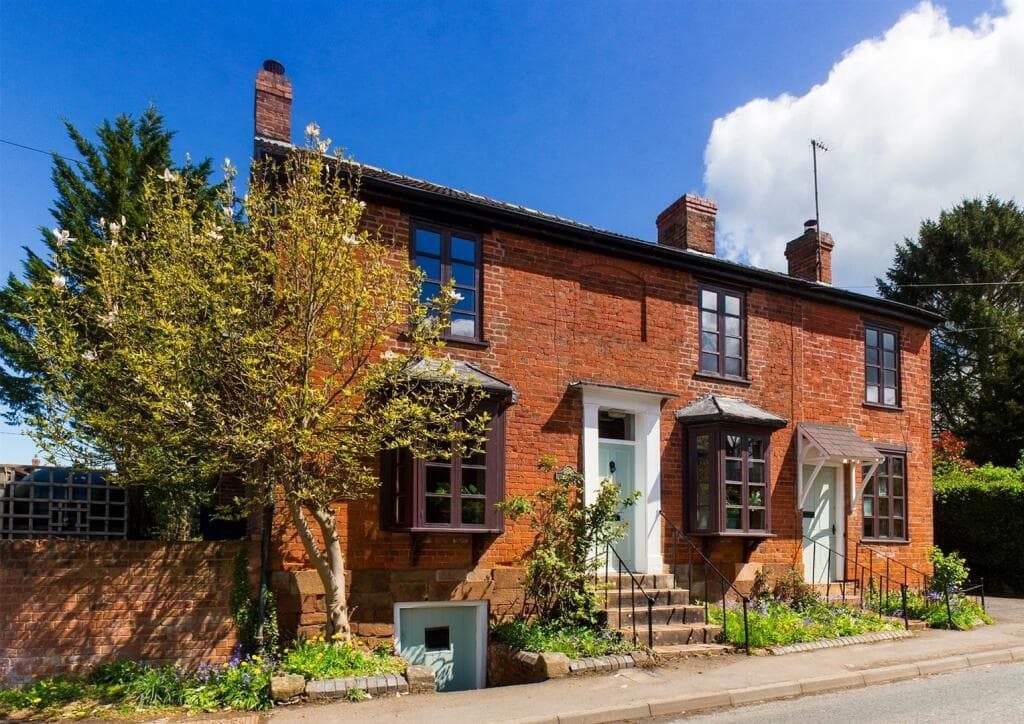 4 bedroom detached house for sale in Red House and The Old Post Office, Luston, Leominster, HR6