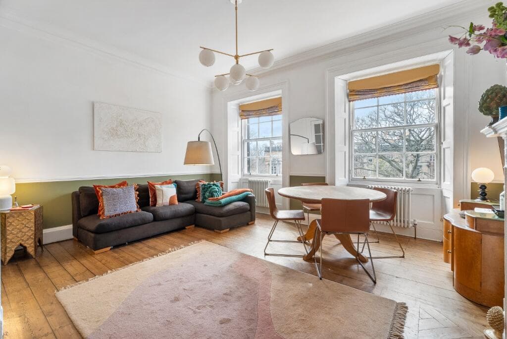 3 bedroom apartment for sale in Clarendon Crescent, West End, Edinburgh, EH4