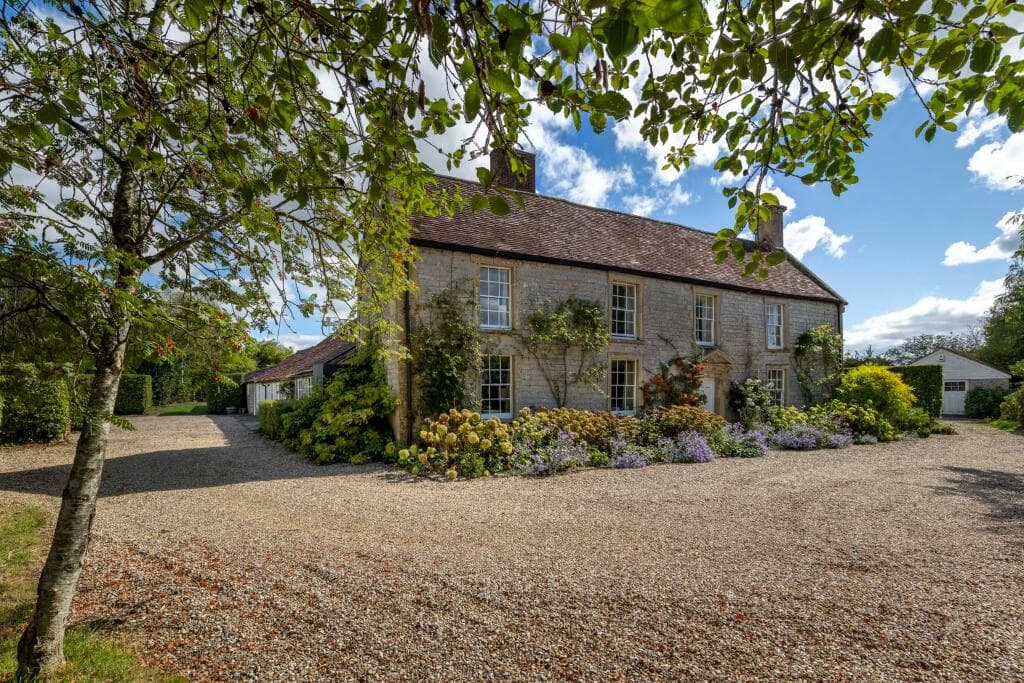 6 bedroom detached house for sale in Hornblotton, Shepton Mallet, Somerset, BA4