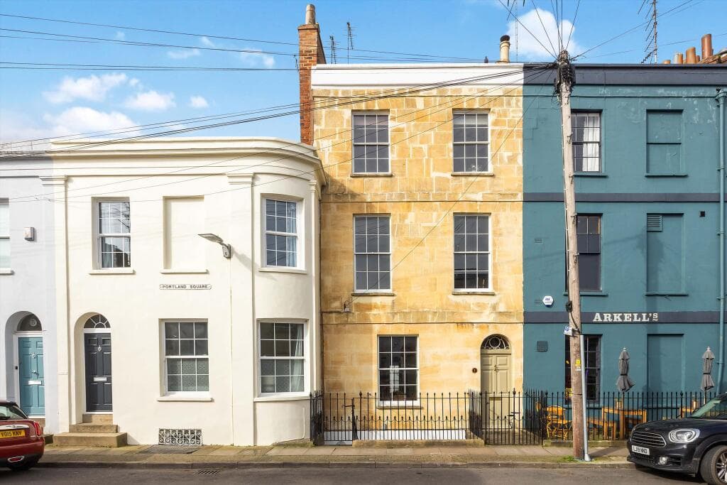 4 bedroom terraced house for sale in Portland Square, Cheltenham, Gloucestershire GL52