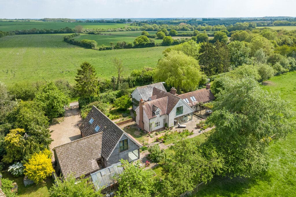5 bedroom detached house for sale in Hundon, Sudbury, Suffolk , CO10