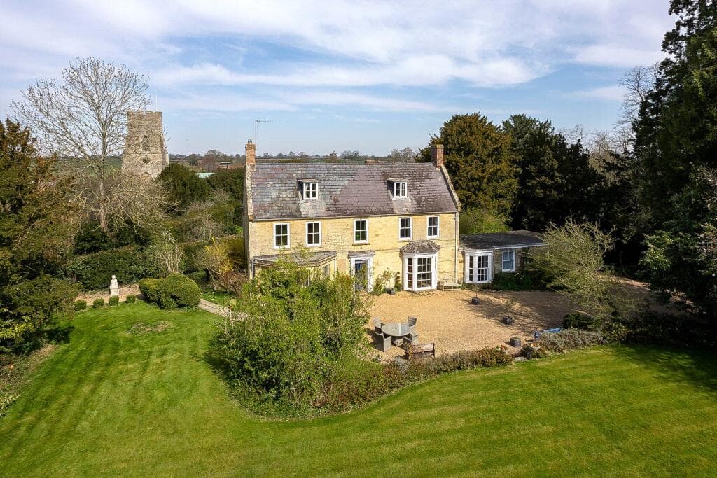 6 bedroom detached house for sale in Church End, Potterspury, Nr Towcester, Northants, NN12