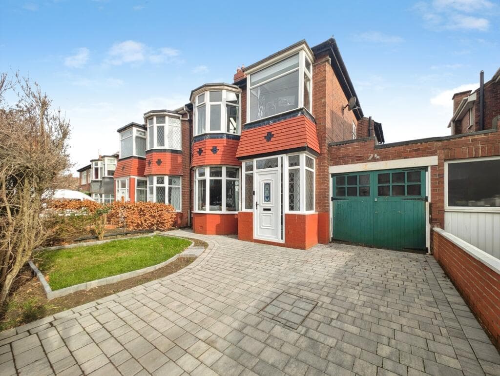 3 bedroom semi-detached house for sale in Westwood Gardens, Kenton, NE3
