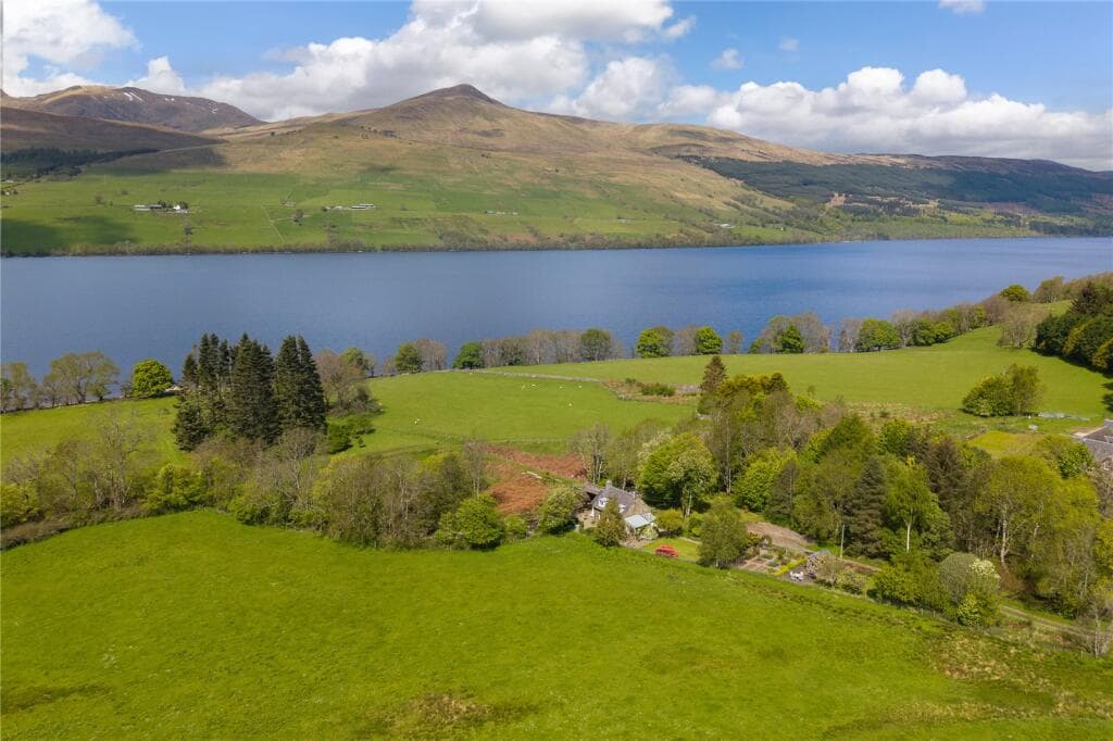 2 bedroom detached house for sale in Pier Cottage, Ardtalnaig, Aberfeldy, Perthshire, PH15